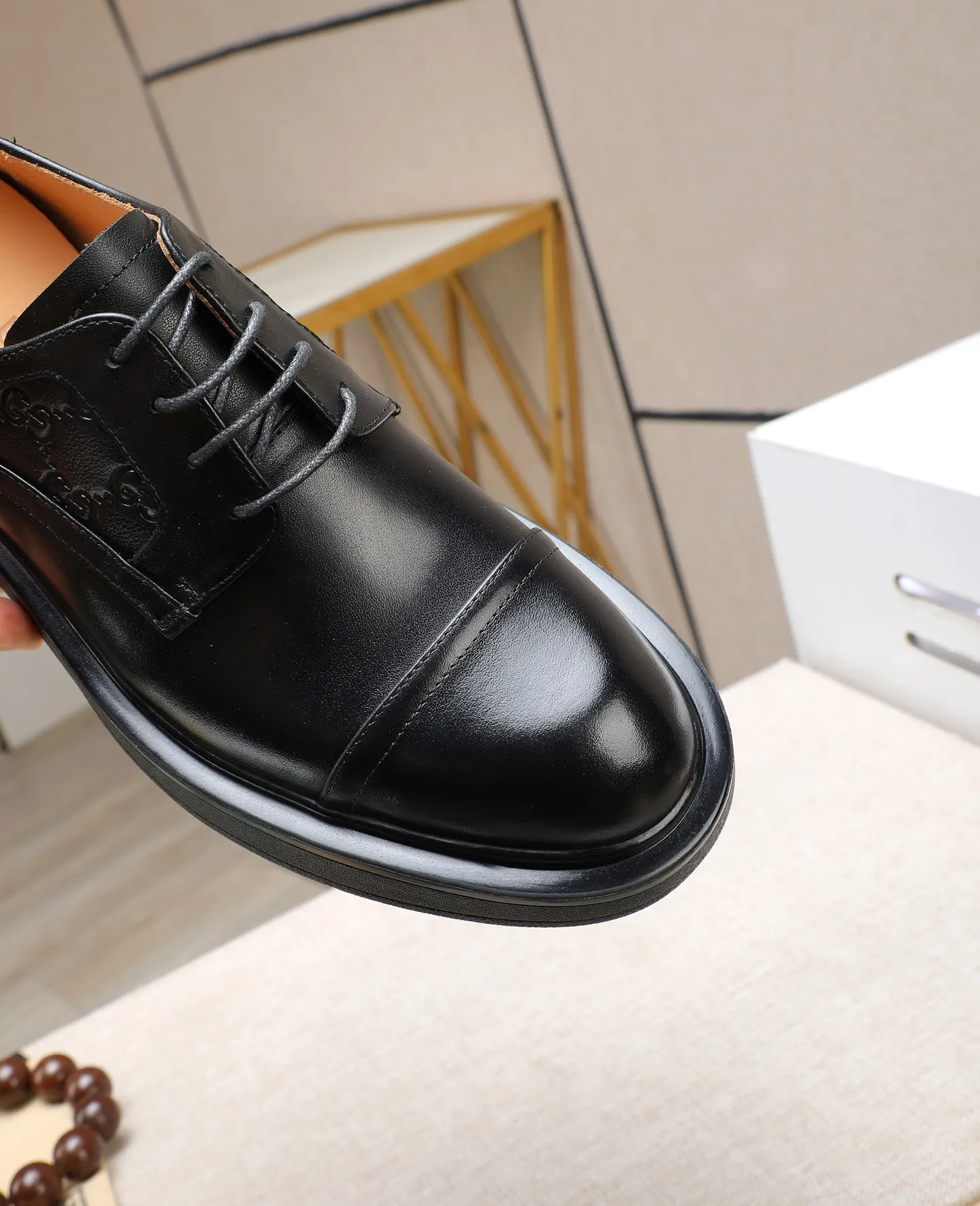 Men's shoes 💰520 📛📛Original (water-dyed cow lining) GUCCI official website formal shoes🌀 Italian 🇮🇹Imported cowhide➕Top imported water-dyed cowhide lining💋Finely handmade Original bottom, the real thing looks better when photographed in person Standard size 38-44